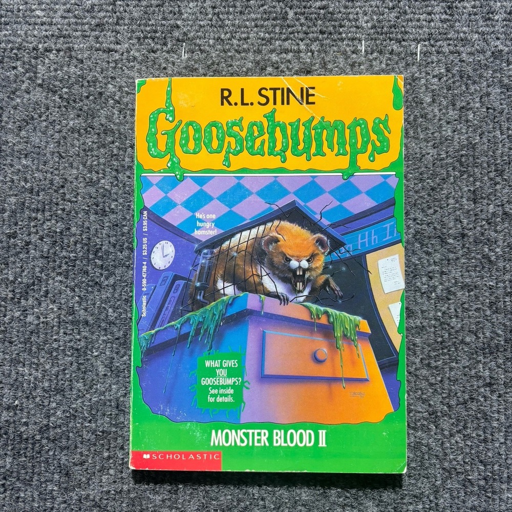 Goosebumps #18 Monster Blood II R.L. Stine Paperback Book 1994